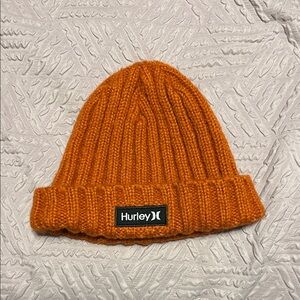 Hurley Vibrant Orange Knit Hat